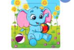 Wooden Puzzle Animals Jigsaw Puzzle Early Childhood Parent-child Toys - Image 3