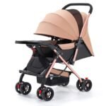 Two-way Baby Stroller, Sit And Lie, Foldable Lightweight Stroller - Image 5