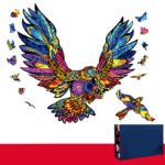 Lion Wolf Alien Irregular Three-dimensional Animal Jigsaw Wooden Jigsaw Puzzle - Image 6