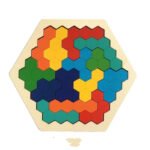 Wooden Variety Jigsaw Puzzle Children 3-6 Years Old Jigsaw Puzzle Early Learning Toys - Image 3
