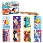 Jigsaw Children's Bar Wooden Toy Puzzle - Image 2