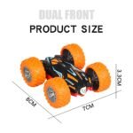 Double Sided 3D Flip Remote Control Car 2.4G 4CH Stunt RC Car Robot RC Car Toy Drift-Buggy Crawler Machine Radio Controlled Car