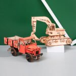 3d Three-dimensional Jigsaw Puzzle Handmade Wooden Assembly