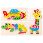 Children's wooden three-dimensional jigsaw puzzle - Image 3