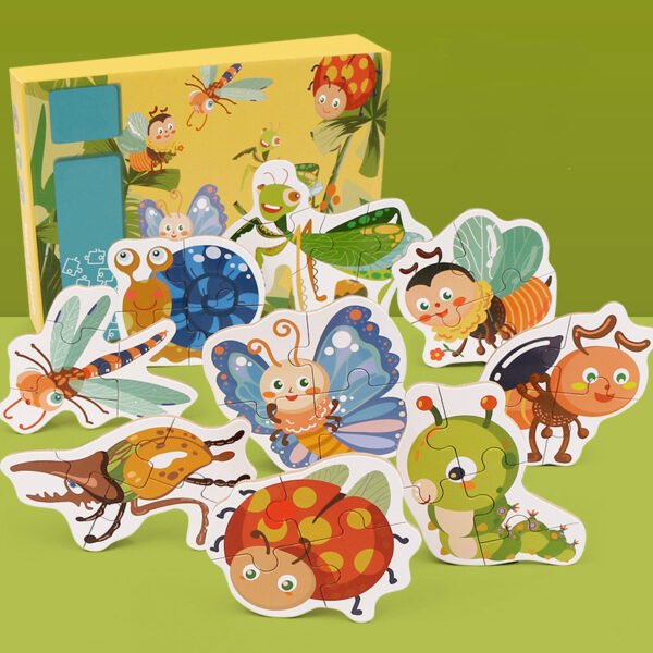 Wooden jigsaw puzzle