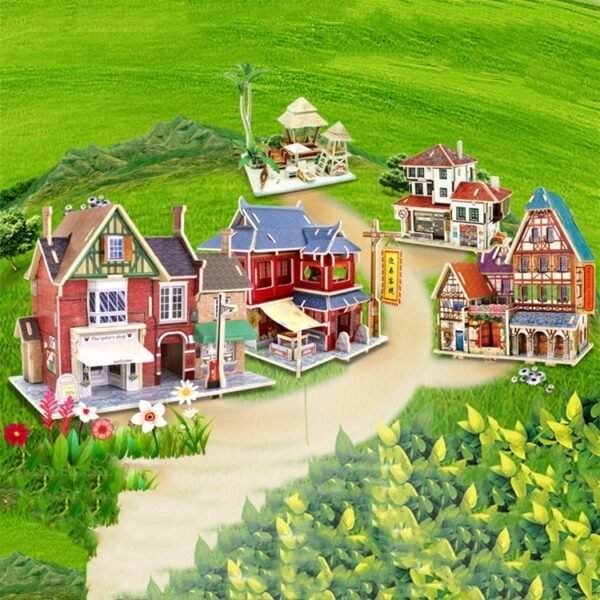 Wooden 3D Jigsaw Puzzle For Children