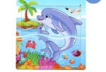 Wooden Puzzle Animals Jigsaw Puzzle Early Childhood Parent-child Toys - Image 6