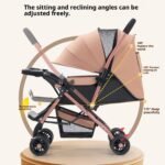 Two-way Baby Stroller, Sit And Lie, Foldable Lightweight Stroller - Image 2