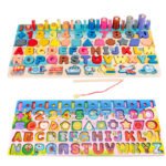 Fishing Logarithmic Board Wooden Jigsaw Puzzle - Image 5