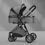 Lightweight Folding Two Way Shock Absorbing Newborn Baby Stroller - Image 6
