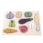 Plane Vegetables Cut And  Le Play House Toys  Puzzles Jigsaw Puzzle Wooden Toys - Image 5