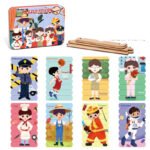 Jigsaw Children's Bar Wooden Toy Puzzle - Image 7