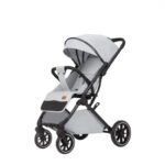 Stroller Can Sit And Lie Down Lightweight Folding Four-wheel Shock Absorber Baby Stroller - Image 4